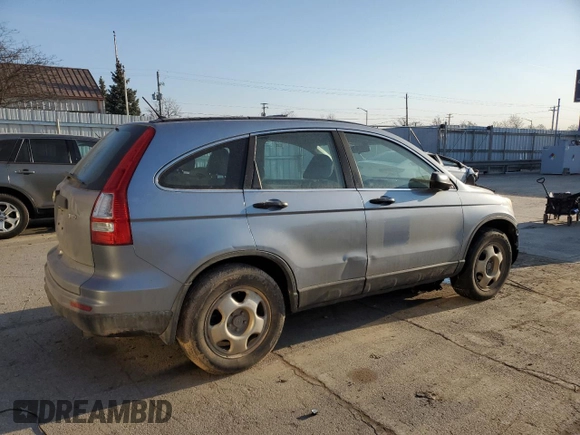 2011 Honda CR-V LX with VIN 5J6RE4H38BL034777, listed as a Copart auction lot 48660845 with 119,891 mi miles and Salvage Title. Bid and sale history available at DreamBid. Image 3.