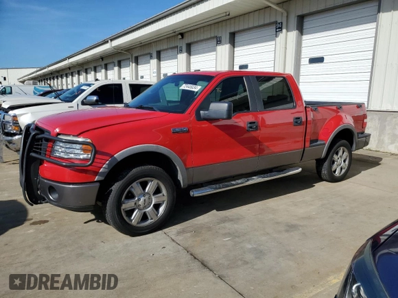 2007 Ford F-150 XLT with VIN 1FTPW04527KC57405, listed as a Copart auction lot 72445034 with 148,852 mi miles and Salvage title. Bid and sale history available at DreamBid. Image 1.