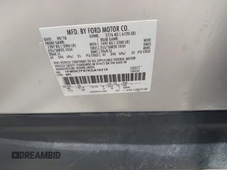 2019 Ford Explorer Limited с VIN 1FM5K7F87KGA16210, выставлен на аукционе IAAI как лот 42616526 с пробегом 74 716 миль миль и . История ставок и продаж доступна на DreamBid. Изображение 9.