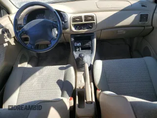 1997 Subaru Impreza L with VIN JF1GF4352VG821519, listed as a Copart auction lot 76420034 with 57,600 mi miles and Clean title. Bid and sale history available at DreamBid. Image 8.