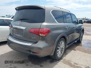 2015 Infiniti QX80 with VIN JN8AZ2NF4F9572054, listed as a IAAI auction lot 42369177 with 149,971 mi miles and . Bid and sale history available at DreamBid. Image 4.