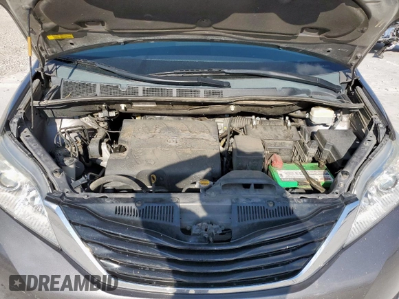 2014 Toyota Sienna LE AAS with VIN 5TDKK3DC8ES445454, listed as a Copart auction lot 62014095 with 143,601 mi miles and Salvage title. Bid and sale history available at DreamBid. Image 12.