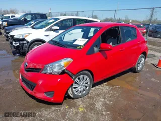 2014 Toyota Yaris L with VIN JTDKTUD3XED591742, listed as a IAAI auction lot 41962488 with 109,857 mi miles. Bid and sale history available at carsss.com. Image 17.