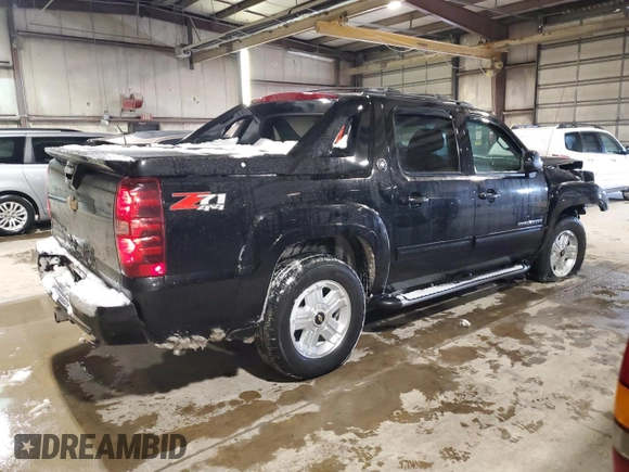 2013 Chevrolet Avalanche LT with VIN 3GNTKFE70DG248404, listed as a Copart auction lot 45029835 with 177,877 mi miles and Salvage title. Bid and sale history available at DreamBid. Image 3.