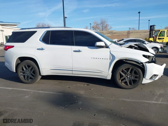 2018 Chevrolet Traverse Premier with VIN 1GNERKKW2JJ226309, listed as a IAAI auction lot 41680150 with 56,245 mi miles. Bid and sale history available at carsss.com. Image 13.