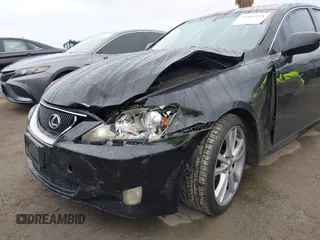 2007 Lexus IS 250 with VIN JTHBK262775030194, listed as a IAAI auction lot 41880918 with 159,521 mi miles and . Bid and sale history available at carsss.com. Image 6.