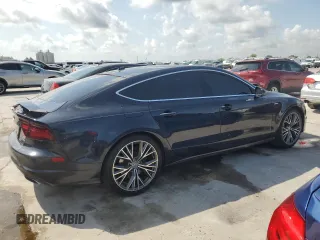 2016 Audi A7 Prestige with VIN WAU2GAFC9GN056234, listed as a Copart auction lot 54274015 with Not provided miles and Non repairable. Bid and sale history available at DreamBid. Image 3.