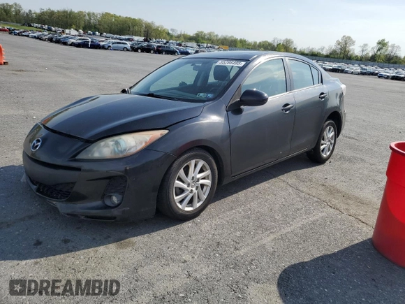 2012 Mazda 3 i Touring z VIN JM1BL1V80C1656041, wystawiony jako Copart lot #55286495 z przebiegiem 83 041 mil mil oraz Szkoda całkowita • Salvage title. Historia ofert i sprzedaży dostępna na DreamBid. Obrazek 1.