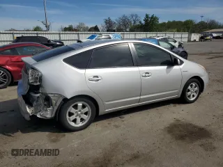 2007 Toyota Prius with VIN JTDKB20U677674690, listed as a Copart auction lot 53337315 with 214,867 mi miles and Salvage Title. Bid and sale history available at carsss.com. Image 3.