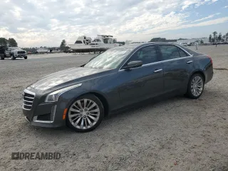 2015 Cadillac CTS Luxury RWD with VIN 1G6AR5SX7F0129883, listed as a Copart auction lot 42876585 with 160,227 mi miles and Salvage Title. Bid and sale history available at DreamBid. Image 1.