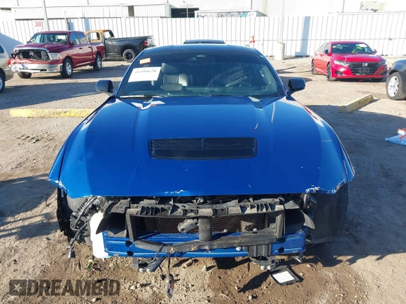 2024 Ford Mustang GT with VIN 1FA6P8CF1R5410493, listed as a IAAI auction lot 41394670 with 21,985 mi miles and . Bid and sale history available at DreamBid. Image 13.