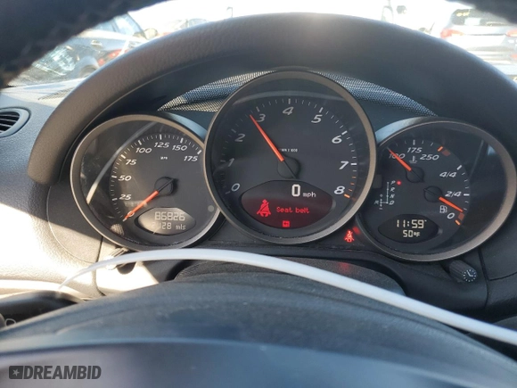 2011 Porsche Boxster with VIN WP0CA2A84BS710505, listed as a Copart auction lot 45242915 with 86,826 mi miles and Salvage Title. Bid and sale history available at carsss.com. Image 9.