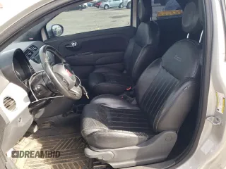 2013 FIAT 500 Turbo with VIN 3C3CFFHH8DT554229, listed as a Copart auction lot 45544355 with 127,548 mi miles and Salvage title. Bid and sale history available at DreamBid. Image 7.