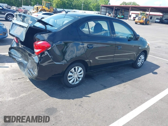 2018 Mitsubishi Mirage ES with VIN ML32F3FJ3JHF04821, listed as a IAAI auction lot 42733344 with 115,867 mi miles and . Bid and sale history available at DreamBid. Image 4.
