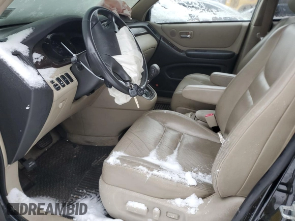 2001 Toyota Highlander z VIN JTEHF21A410017790, wystawiony jako Copart lot #44321405 z przebiegiem 165 648 mil mil oraz Szkoda całkowita • Salvage title. Historia ofert i sprzedaży dostępna na DreamBid. Obrazek 7.