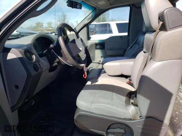 2005 Ford F-150 XL with VIN 1FTRF12235NA82990, listed as a Copart auction lot 50436745 with Not provided miles and Salvage title. Bid and sale history available at DreamBid. Image 7.