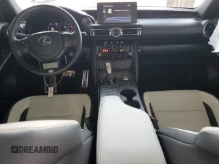 2021 Lexus IS 350 F Sport z VIN JTHGZ1B26M5040518, wystawiony jako Copart lot #55793755 z przebiegiem 42 837 mil mil oraz Szkoda całkowita • Salvage title. Historia ofert i sprzedaży dostępna na DreamBid. Obrazek 8.