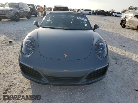 2018 Porsche 911 991 Carrera with VIN WP0CA2A99JS138418, listed as a Copart auction lot 80159034 with 26,777 mi miles and Salvage Title. Bid and sale history available at carsss.com. Image 5.