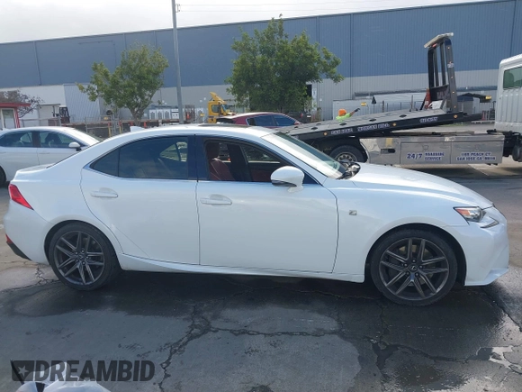 2014 Lexus IS 350 with VIN JTHBE1D27E5013784, listed as a IAAI auction lot 41446871 with 165,539 mi miles and . Bid and sale history available at DreamBid. Image 13.