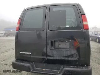 2007 Chevrolet Express Cargo Van with VIN 1GCFG15X971170864, listed as a Copart auction lot 82211084 with 0 mi miles and Salvage Title. Bid and sale history available at carsss.com. Image 6.