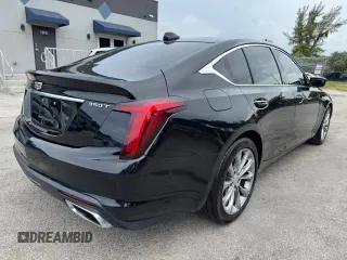 2020 Cadillac CT5 Premium Luxury with VIN 1G6DN5RKXL0124837, listed as a Copart auction lot 63713535 with 90,731 mi miles and Salvage title. Bid and sale history available at DreamBid. Image 3.