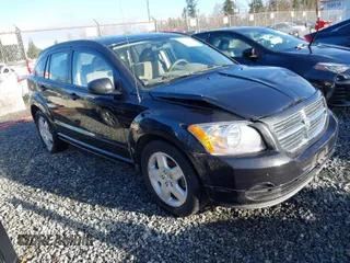 2008 Dodge Caliber SXT with VIN 1B3HB48B18D635244, listed as a IAAI auction lot 41129979 with 142,260 mi miles. Bid and sale history available at carsss.com. Image 1.