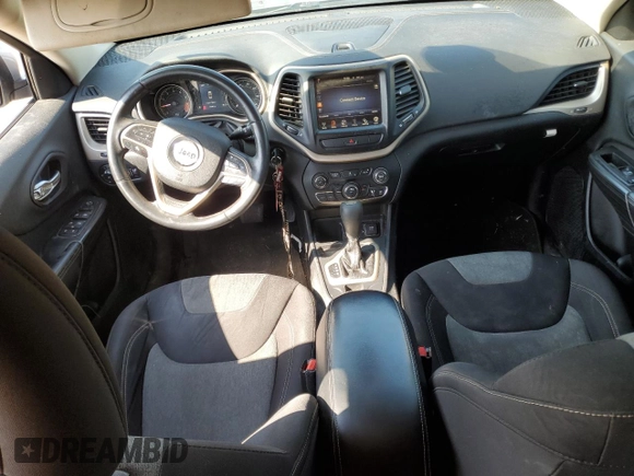 2014 Jeep Cherokee Latitude with VIN 1C4PJLCS2EW105993, listed as a Copart auction lot 50927155 with 76,586 mi miles and Salvage Title. Bid and sale history available at carsss.com. Image 8.