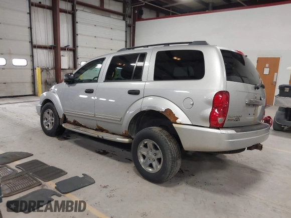 2005 Dodge Durango Limited with VIN 1D8HB58D15F528525, listed as a IAAI auction lot 41917956 with 254,372 mi miles and . Bid and sale history available at DreamBid. Image 3.