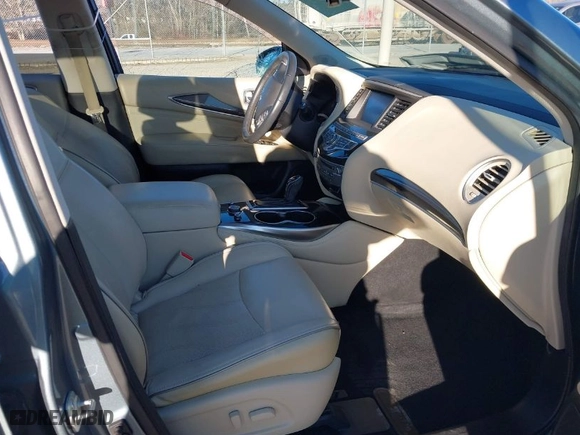 2018 Infiniti QX60 with VIN 5N1DL0MM9JC506458, listed as a IAAI auction lot 41439466 with 54,097 mi miles. Bid and sale history available at carsss.com. Image 5.