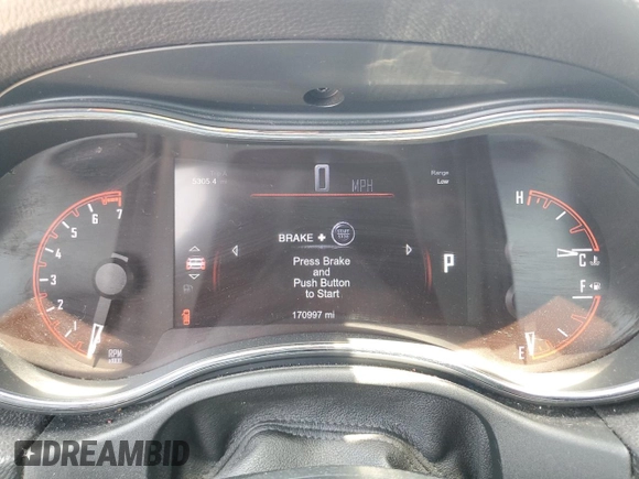 2014 Dodge Durango Limited with VIN 1C4RDHDG0EC452263, listed as a Copart auction lot 51742395 with 170,997 mi miles and Salvage title. Bid and sale history available at DreamBid. Image 9.