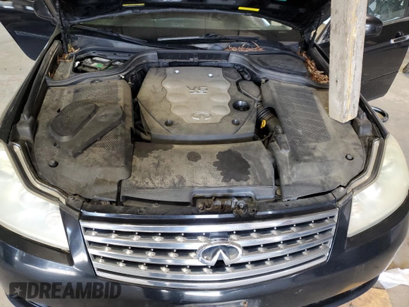 2007 Infiniti M x with VIN JNKAY01F67M457025, listed as a Copart auction lot 87643335 with 218,474 mi miles and Non Repairable. Bid and sale history available at carsss.com. Image 11.