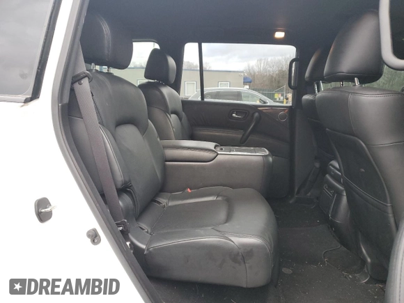 2022 Nissan Armada SL with VIN JN8AY2BB6N9810750, listed as a Copart auction lot 85612934 with 57,297 mi miles and Salvage Title. Bid and sale history available at carsss.com. Image 11.