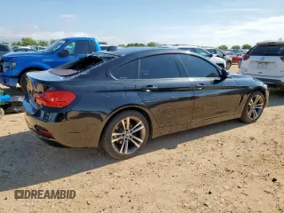 2015 BMW 4 Series 428i xDrive with VIN WBA4C9C58FG135373, listed as a Copart auction lot 58545155 with 122,732 mi miles and Salvage title. Bid and sale history available at DreamBid. Image 3.
