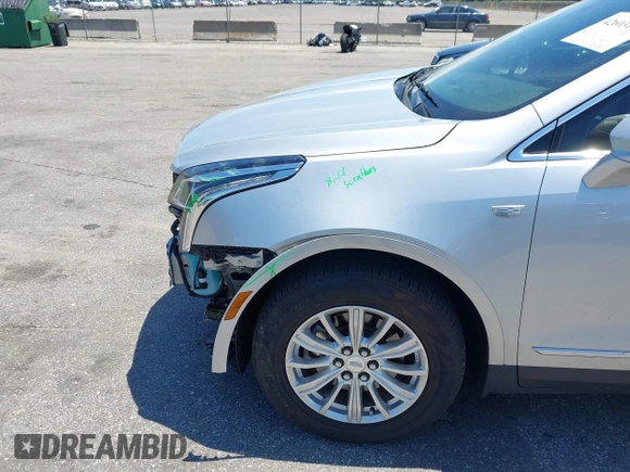 2019 Cadillac XT5 FWD with VIN 1GYKNARS4KZ259863, listed as a IAAI auction lot 42603196 with 51,251 mi miles and . Bid and sale history available at DreamBid. Image 17.