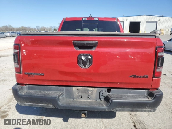 2022 Ram 1500 Big Horn with VIN 1C6RRFFG9NN251119, listed as a Copart auction lot 48935875 with 41,531 mi miles and Salvage Title. Bid and sale history available at carsss.com. Image 6.