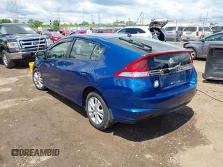 2013 Honda Insight EX with VIN JHMZE2H75DS001093, listed as a IAAI auction lot 42346816 with 153,488 mi miles and . Bid and sale history available at DreamBid. Image 3.