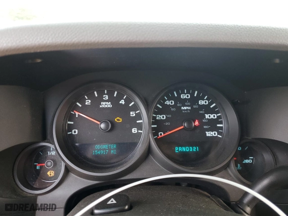 2010 Chevrolet Silverado 1500 LS with VIN 3GCRKREA8AG267522, listed as a Copart auction lot 75608504 with 154,917 mi miles and Salvage Title. Bid and sale history available at carsss.com. Image 9.