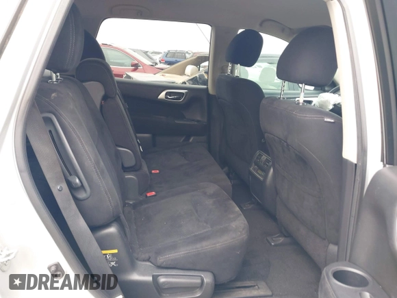 2015 Nissan Pathfinder S with VIN 5N1AR2MN9FC669494, listed as a IAAI auction lot 41488397 with 122,270 mi miles. Bid and sale history available at carsss.com. Image 8.