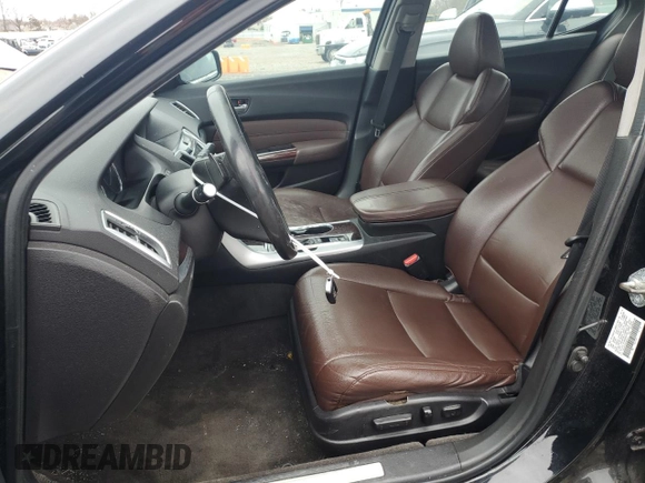 2015 Acura TLX with VIN 19UUB1F3XFA007514, listed as a Copart auction lot 47815015 with 187,197 mi miles and Salvage Title. Bid and sale history available at carsss.com. Image 7.