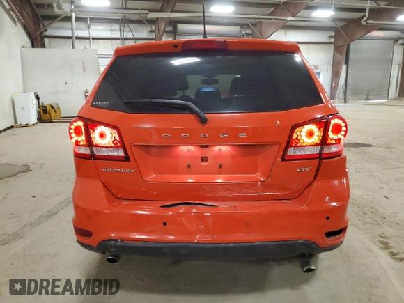 2017 Dodge Journey GT with VIN 3C4PDCEG9HT619432, listed as a Copart auction lot 51962235 with 119,661 mi miles and Clean Title. Bid and sale history available at carsss.com. Image 6.