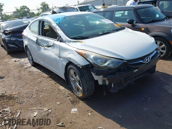 2013 Hyundai Elantra GLS with VIN 5NPDH4AE6DH377775, listed as a IAAI auction lot 42394868 with 106,139 mi miles and . Bid and sale history available at DreamBid. Image 1.