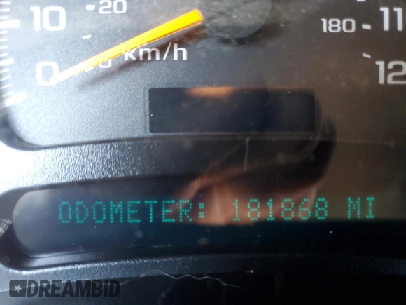 2005 Chevrolet Silverado 1500 LT with VIN 2GCEK13T951352033, listed as a Copart auction lot 50641335 with 181,868 mi miles and Salvage Title. Bid and sale history available at DreamBid. Image 9.
