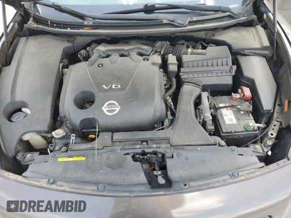 2013 Nissan Maxima S with VIN 1N4AA5AP4DC825883, listed as a Copart auction lot 53831534 with 187,728 mi miles and Salvage Title. Bid and sale history available at DreamBid. Image 11.