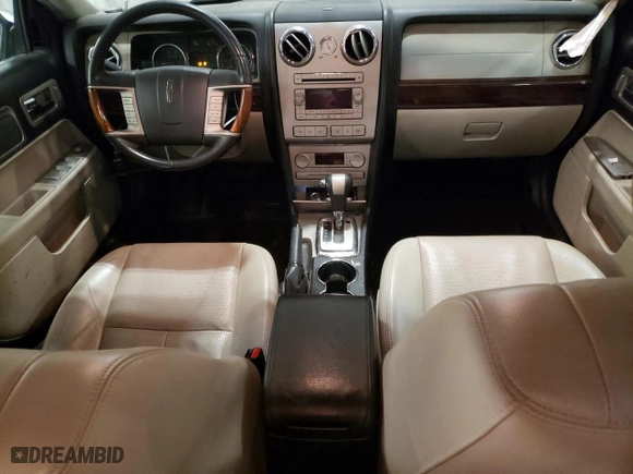 2008 Lincoln MKZ with VIN 3LNHM26T78R613695, listed as a Copart auction lot 47081595 with 209,843 mi miles and Salvage Title. Bid and sale history available at carsss.com. Image 8.