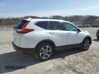 2019 Honda CR-V EX with VIN 2HKRW2H52KH668745, listed as a Copart auction lot 48679375 with 116,576 mi miles and Salvage Title. Bid and sale history available at DreamBid. Image 3.