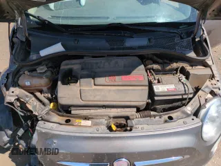 2013 FIAT 500 Pop with VIN 3C3CFFAR8DT539037, listed as a Copart auction lot 59787675 with 108,375 mi miles and Salvage title. Bid and sale history available at DreamBid. Image 11.
