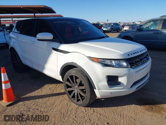 2013 Land Rover Range Rover Evoque Pure with VIN SALVN2BG0DH730116, listed as a IAAI auction lot 41877837 with 216,994 mi miles. Bid and sale history available at carsss.com. Image 1.