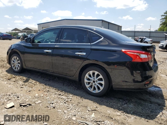 2019 Nissan Sentra S with VIN 3N1AB7AP3KY283721, listed as a Copart auction lot 55915895 with 105,917 mi miles and Salvage title. Bid and sale history available at DreamBid. Image 2.