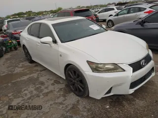 2013 Lexus GS 350 with VIN JTHBE1BL9D5025493, listed as a IAAI auction lot 41745485 with 117,528 mi miles. Bid and sale history available at carsss.com. Image 1.