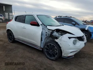 2014 Nissan Juke SL with VIN JN8AF5MV7ET365954, listed as a Copart auction lot 45328995 with 105,837 mi miles and Salvage Title. Bid and sale history available at carsss.com. Image 4.